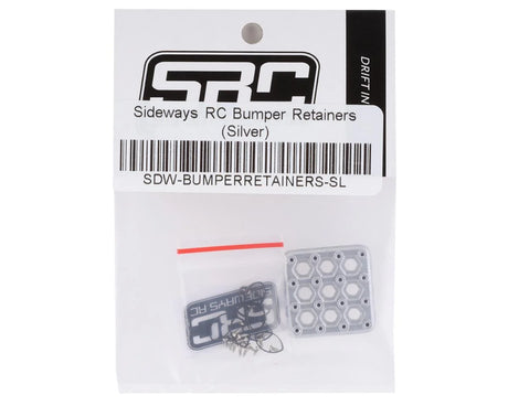 SIDEWAYS RC BUMPERRETAINERS-SL Scale Drift Bumper Retainers (Silver)