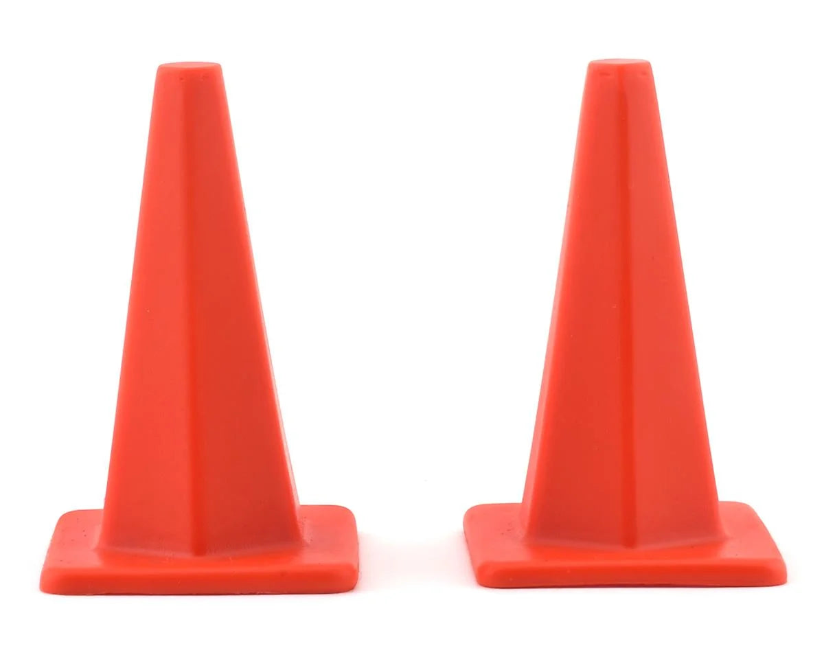 Image of Sideways RC SDW-CONES Scale Traffic Cones (Orange) (2)