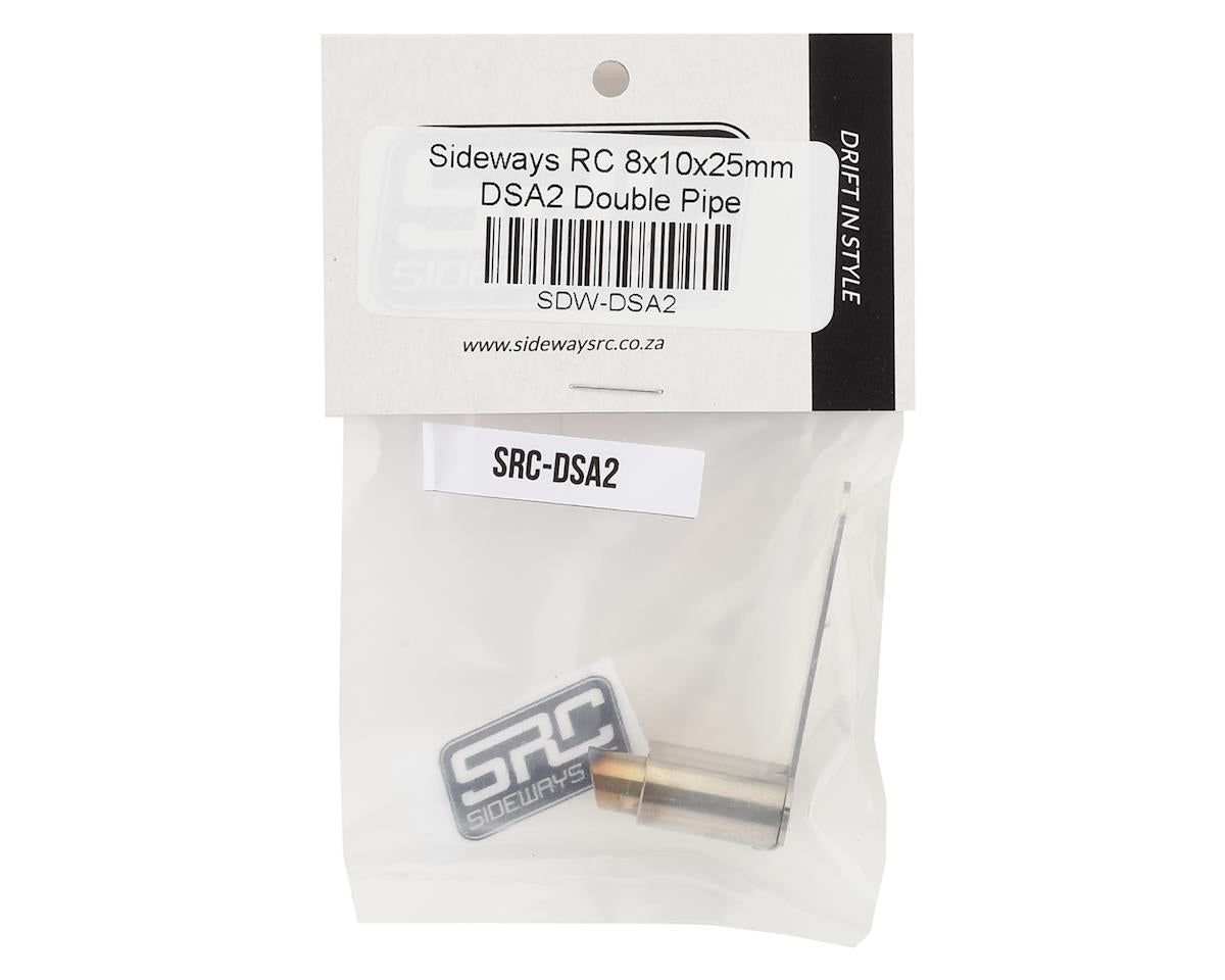 Sideways SDW-DSA2 RC Scale Drift DSA2 Double Pipe Dual Exhaust Tip