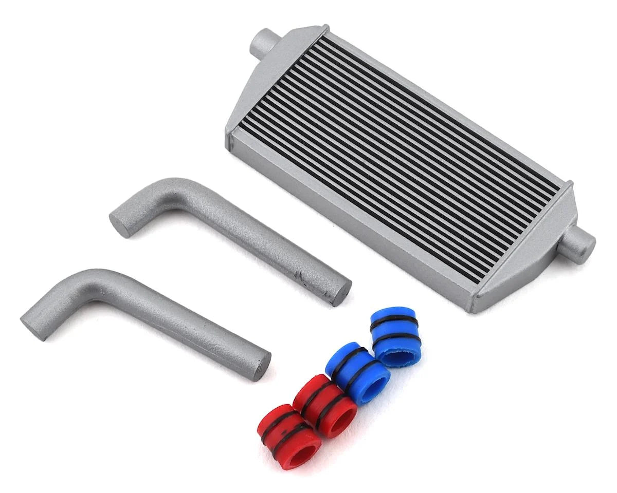 Sideways SDW-FULLINTKIT-M-S RC Scale Drift Full Intercooler Kit (Silver) (Medium)