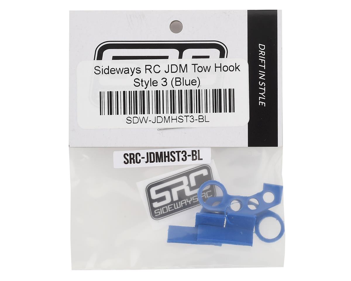 Sideways RC SDW-JDMHST3-BL Scale Drift JDM Tow Hook (Blue) (2) (Style 3)