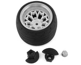 Sideways RC Radio Grip Wheel V5 (White Chrome)