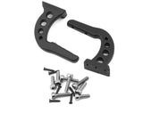 Sideways RC Swan Neck Scale Drift Wing Mounts V3 (Black) (2)