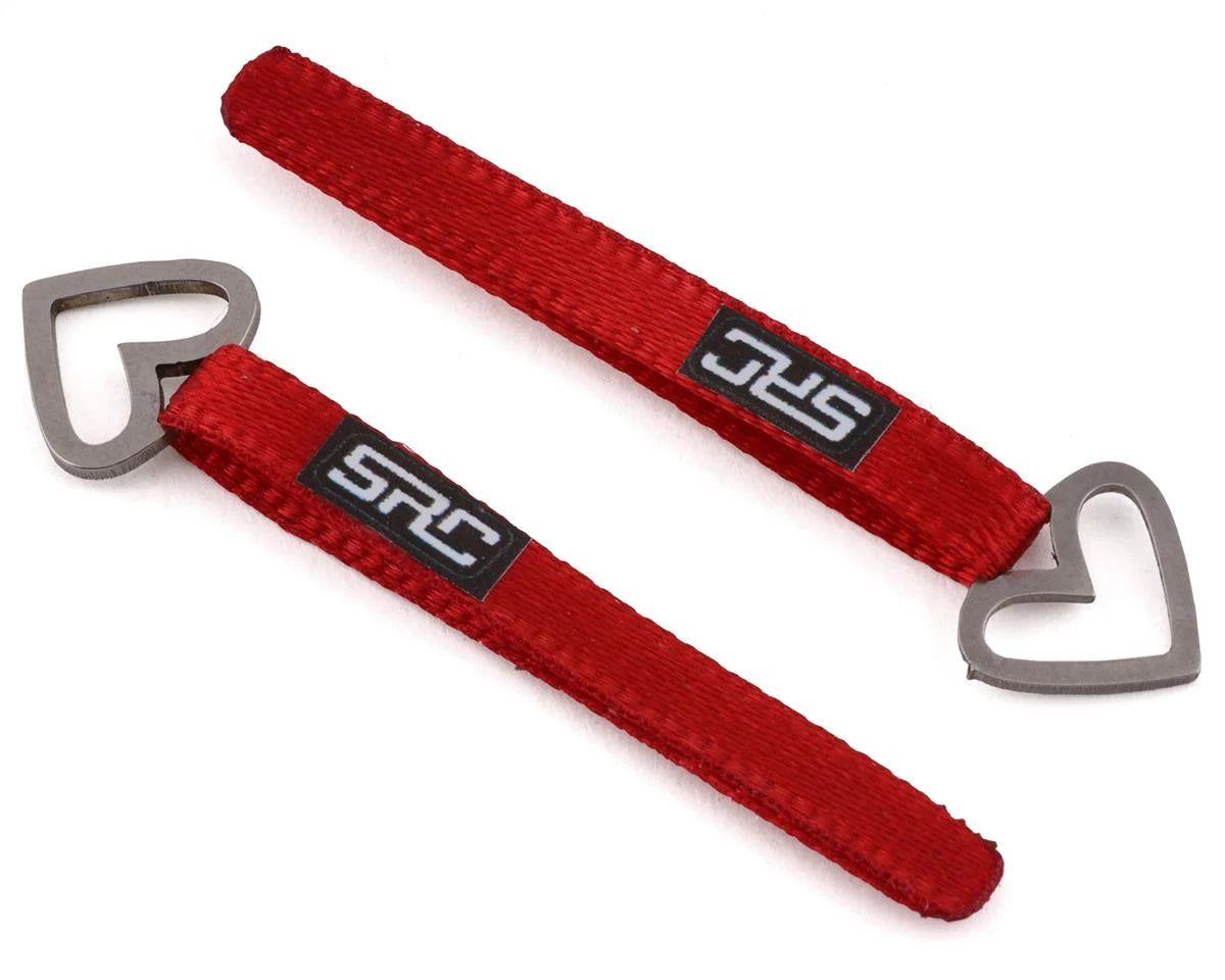 Sideways RC Scale Nylon Tow Sling w/Heart Hook (Red) (2)