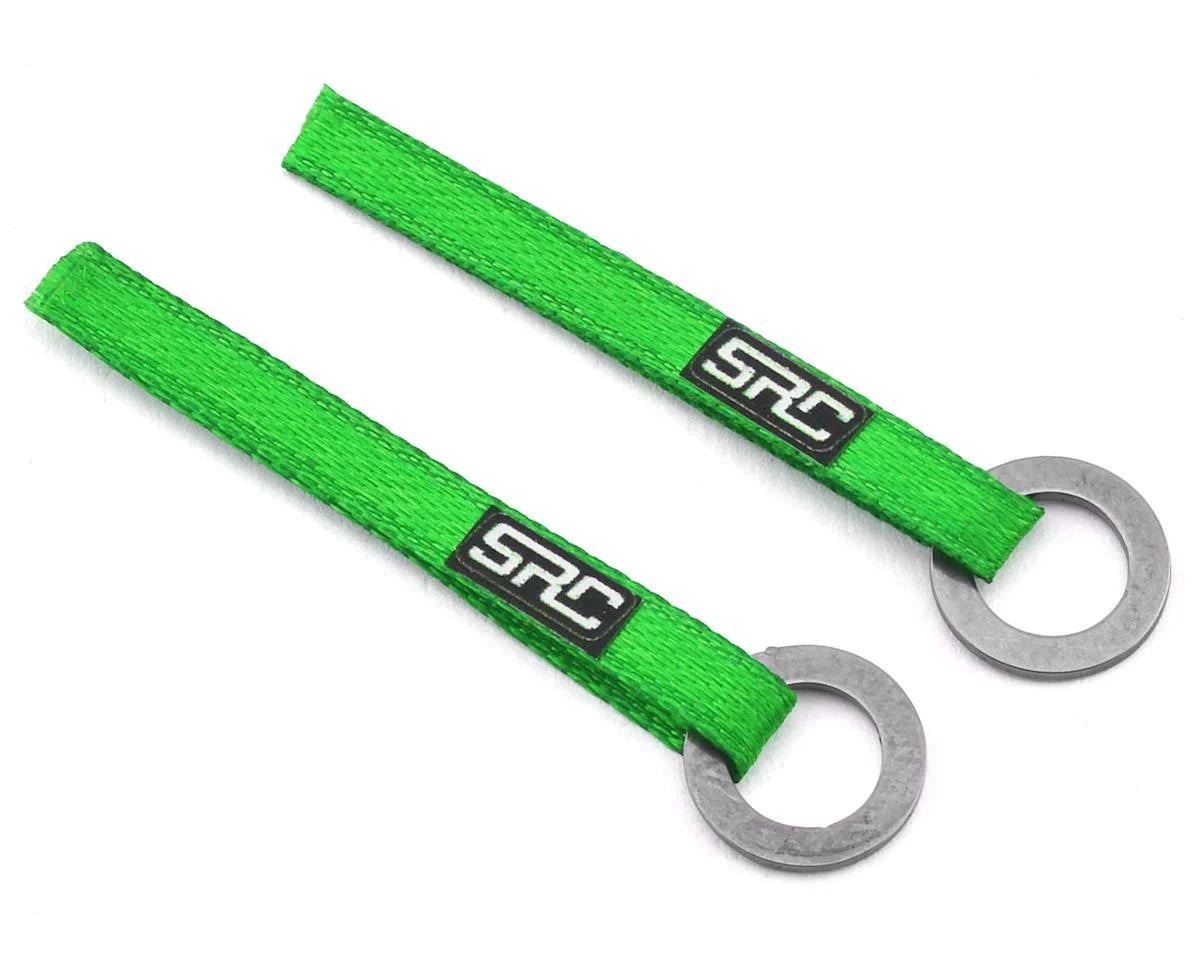 Sideways RC Scale Drift Nylon Tow Sling w/Ring Hook (GREEN)