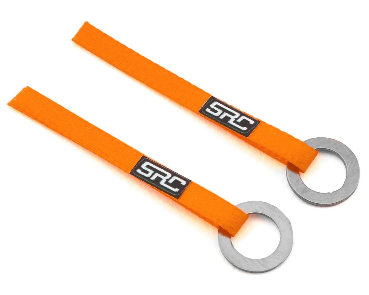 Sideways RC Scale Drift Nylon Tow Sling w/Ring Hook (ORANGE)