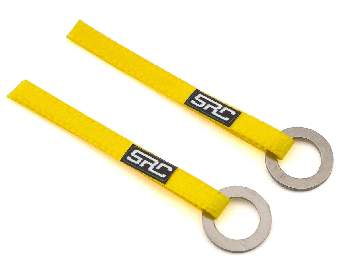 Sideways RC Scale Drift Nylon Tow Sling w/Ring Hook (YELLOW)