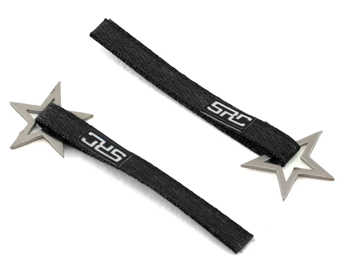 Sideways RC Scale Drift Nylon Tow Strap w/Star Hook (Black)(2)