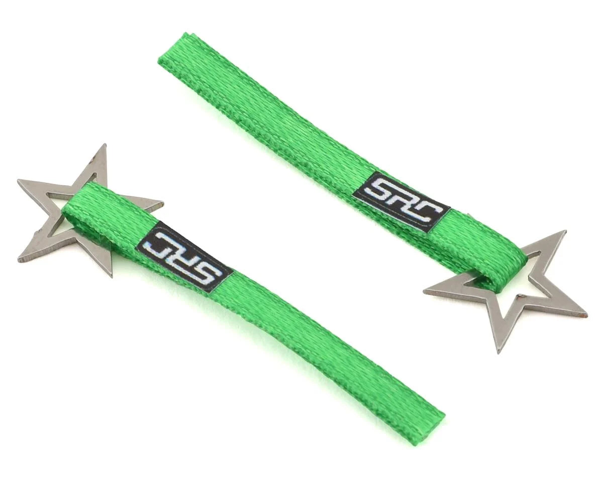 Sideways RC Scale Drift Nylon Tow Strap w/Star Hook (Green)(2)