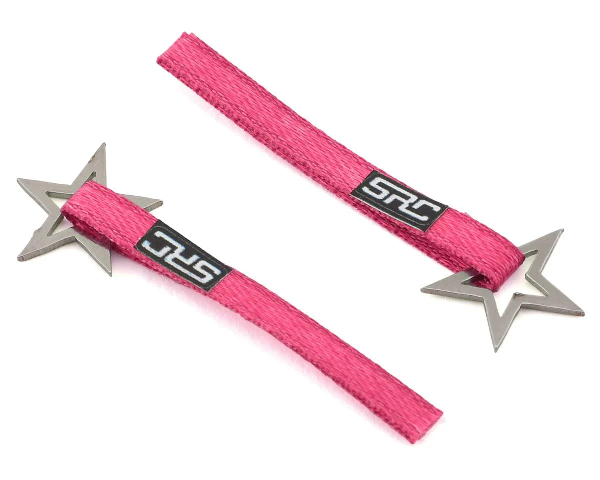 Sideways RC Scale Drift Nylon Tow Strap w/Star Hook (Pink)(2)