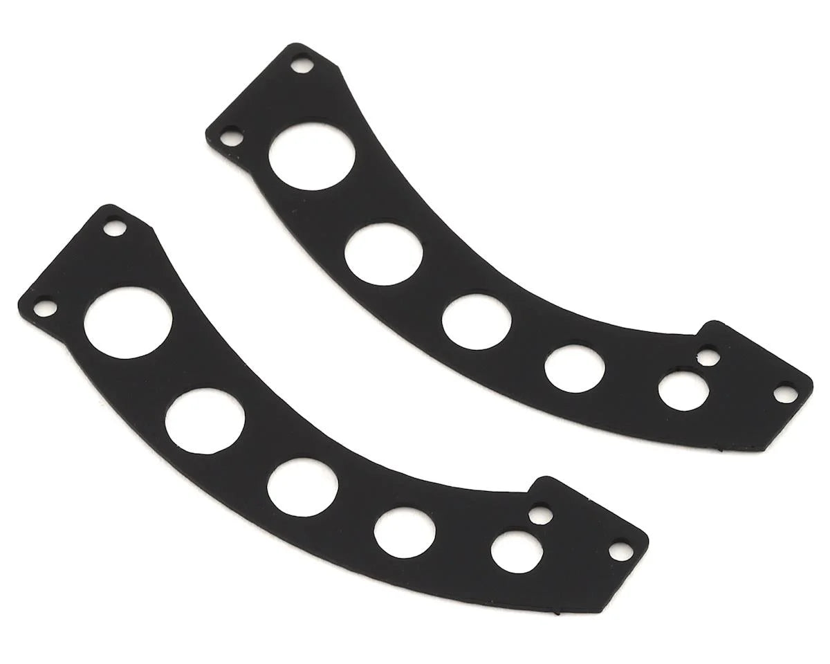 Image of Sideways RC Scale Drift Custom Wing Mount (Black) (Style 12)