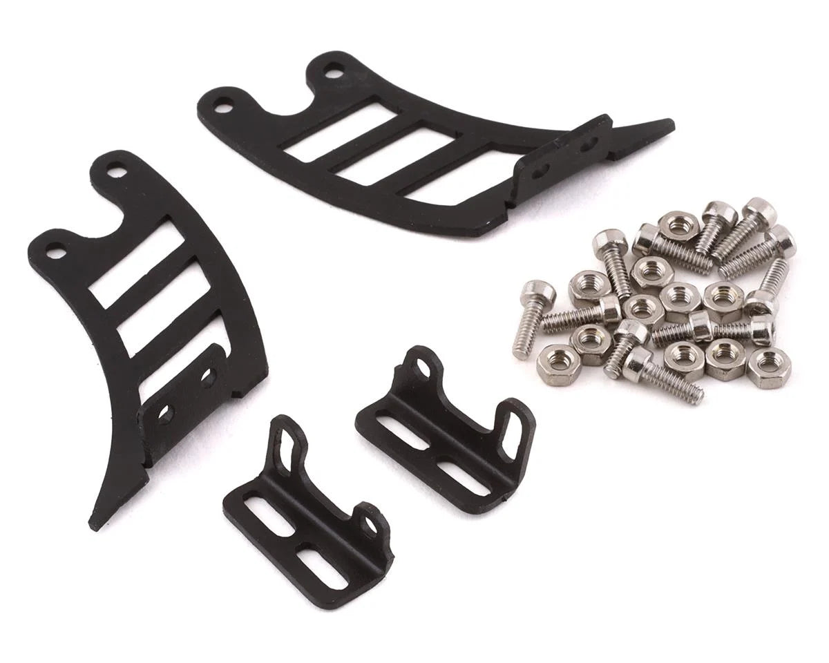 Sideways RC Top Mount 2 Scale Drift Wing Mount (Black)