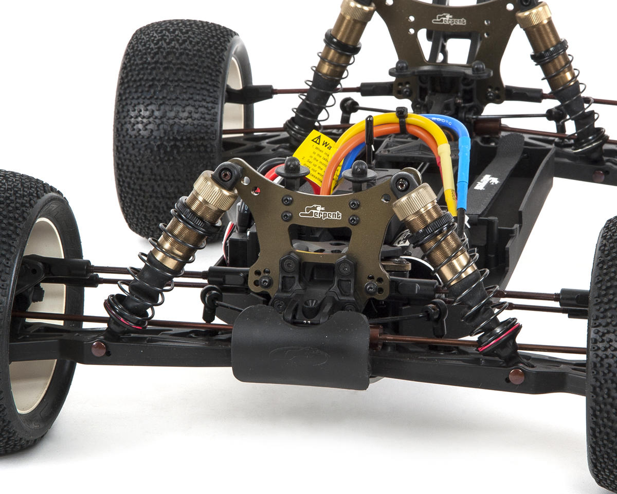 Serpent SER600039-O S811T-E "Cobra E" RTR 1/8 4WD Electric Truggy (Orange) w/2.4GHz Radio