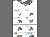 B17 Flying Fortress - Instructions Only