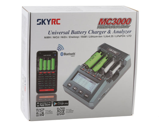 SkyRC SKY-100083-08 MC3000 Smart Advanced Battery Charger (AA/AAA/18650)