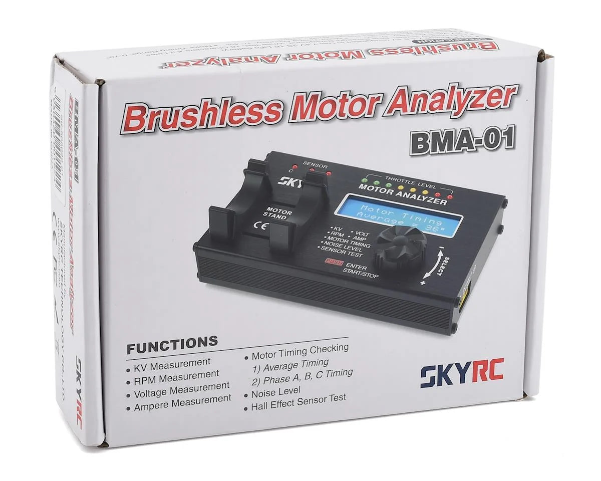 SkyRC 500020-01 Brushless Motor Analyzer (Sensored & Sensorless)