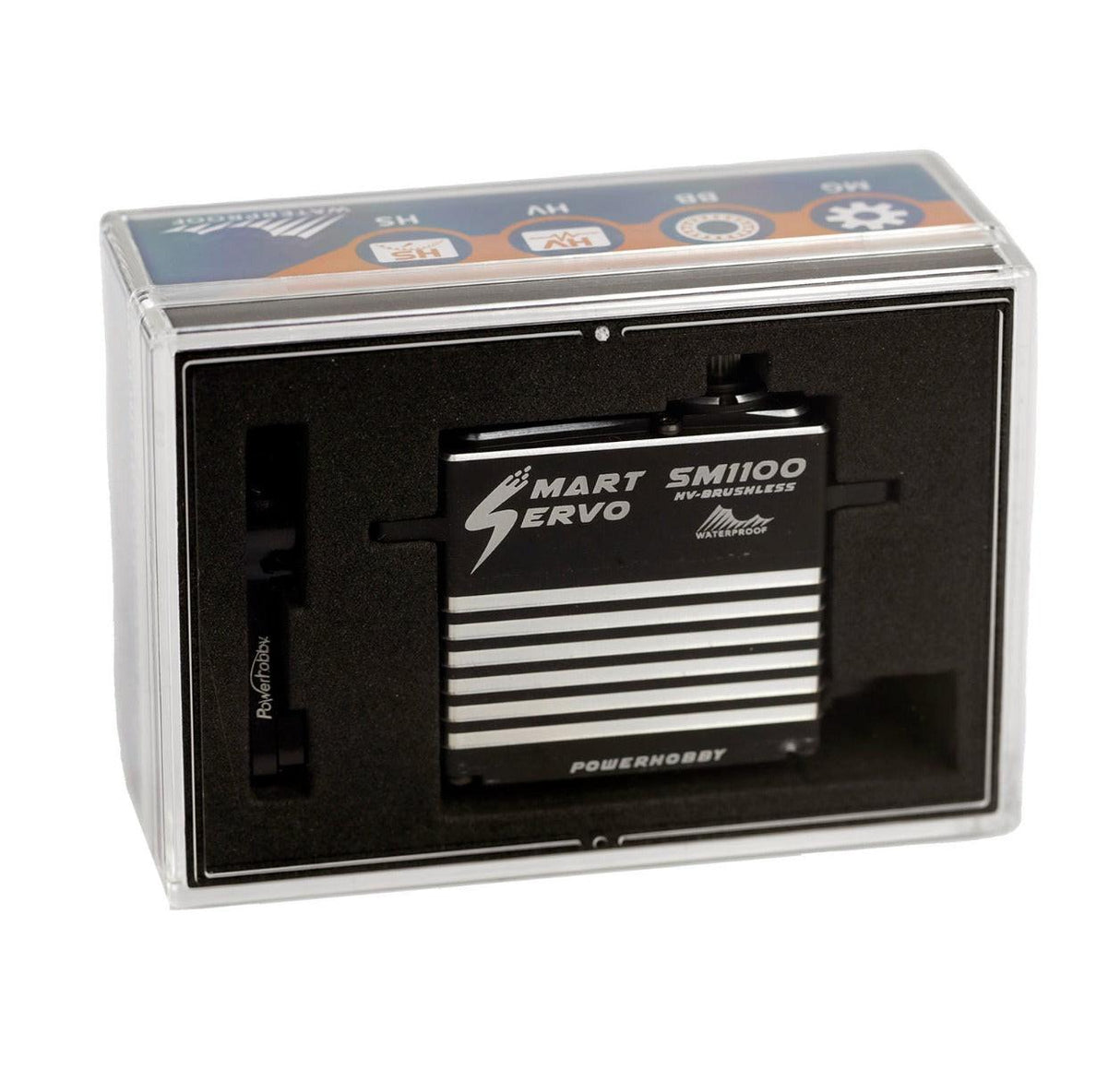 Powerhobby SM1100 78KG Super MEGA Torque Steel Gears WP Smart Programmable Servo