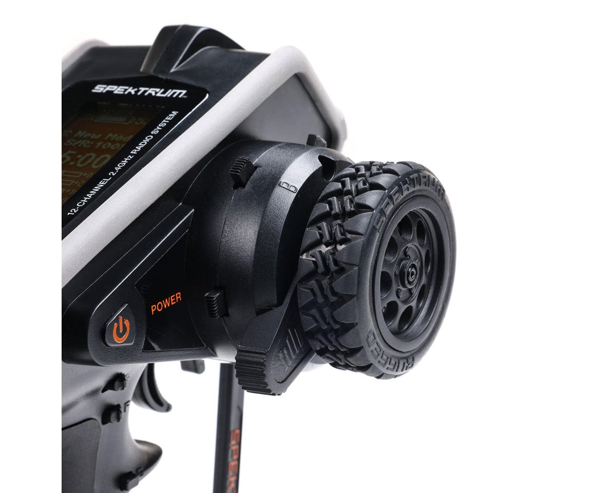 Spektrum SPM6220 RC DX Rugged+ 12-Channel DSMR+ Surface Radio w/SR615 Receiver