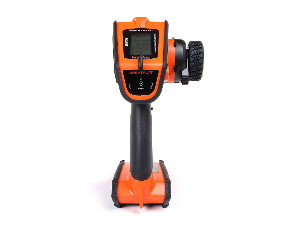 Spektrum SPMR6220O RC DX Rugged+ 12-Channel DSMR+ Surface Radio (Transmitter Only) (Orange)