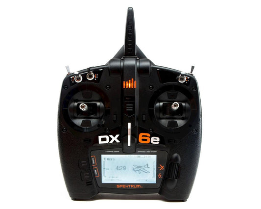 Spektrum SPMR6655 RC DX6e 6 Channel Full Range DSMX Transmitter (Transmitter Only)
