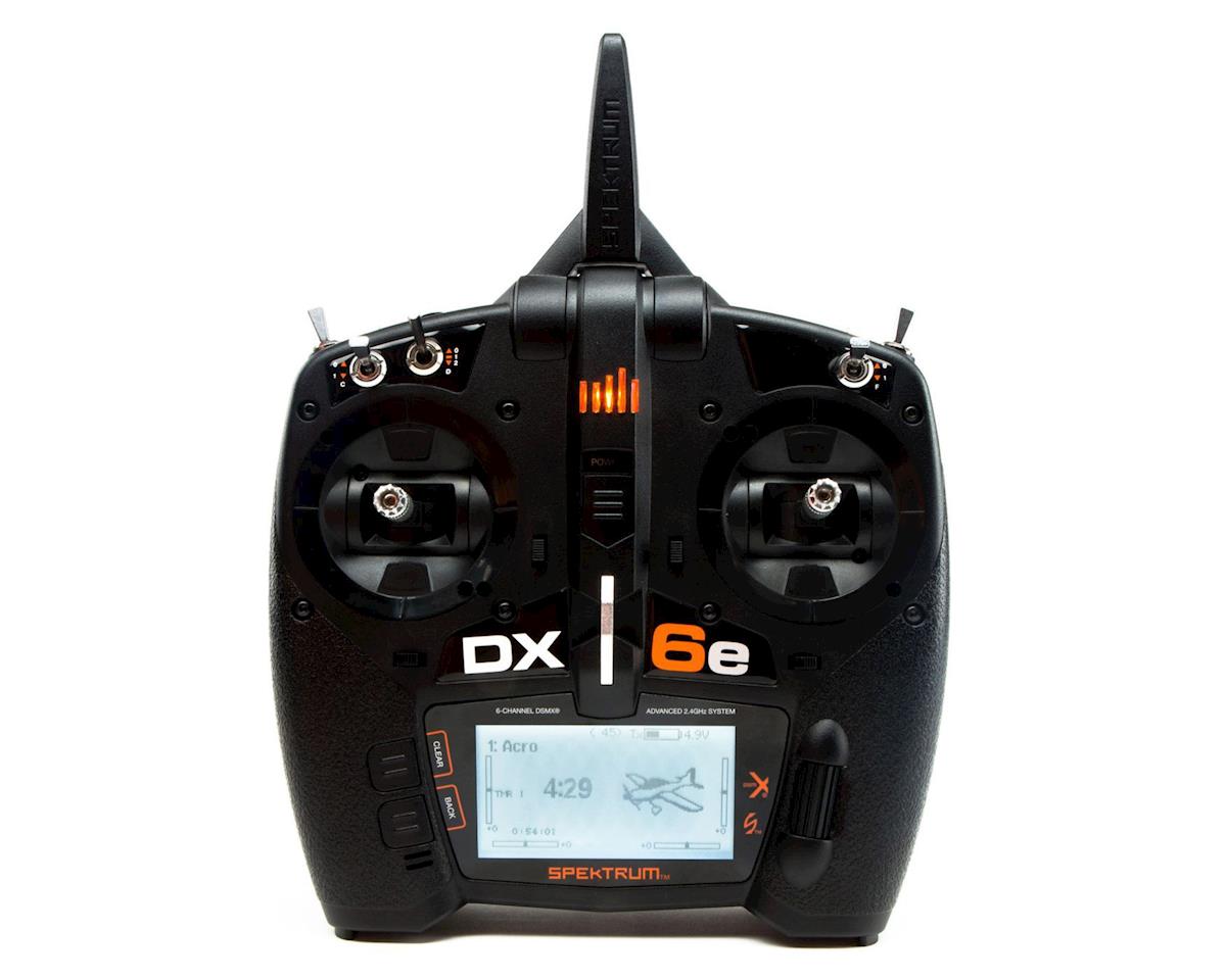 Spektrum SPMR6655 RC DX6e Transmisor DSMX de rango completo de 6 canales (solo transmisor)