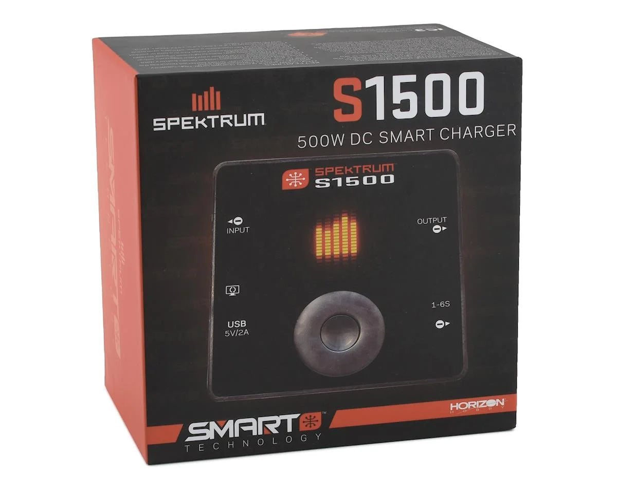Spektrum SPMXC1050 RC S1500 DC LiPo Smart Charger (20A/500W)