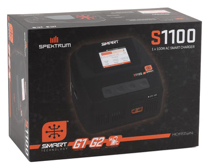 Spektrum SPMXC2080 RC S1100 G2 AC Smart Charger (6S/12A/100W)
