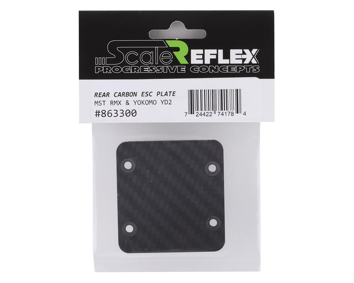 Scale Reflex 863300 Carbon Rear ESC Plate (YD2/RMX/GALM)