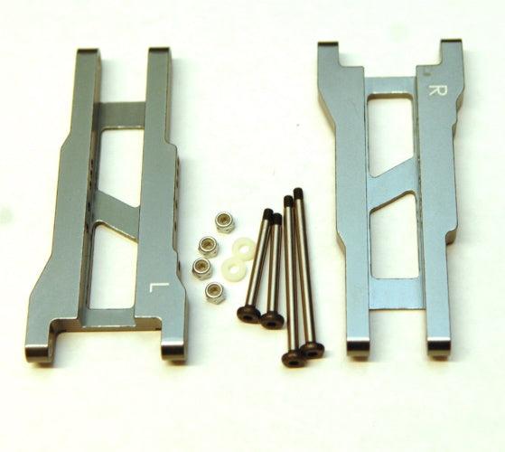 STRC Heavy Duty Rear Suspension Arms Lock-Nut Hinge-Pins Rustler Stampede GUN