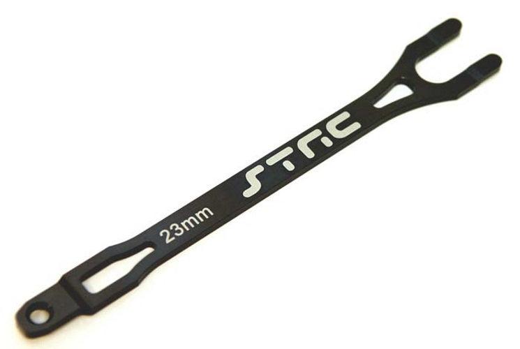STRC ST3727GM Aluminum Battery Strap Gun Metal Gray Traxxas Slash/Bandit