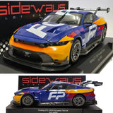 Sideways Ford Mustang GT3 2024 Test Car 1/32 Slot Car SWCAR10A Racer