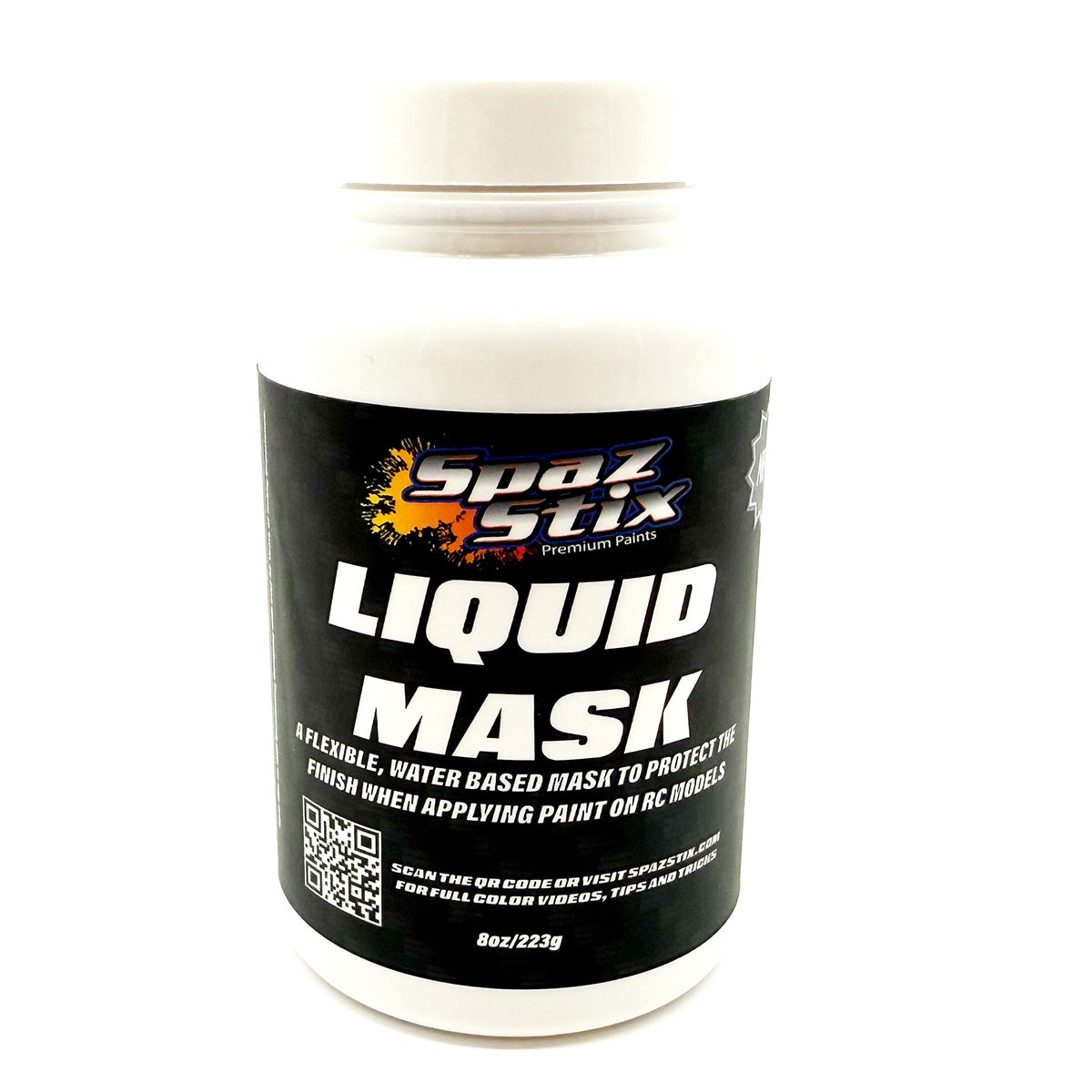SPAZTIK Water Based Liquid Mask V2, 8oz
