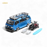 Mortal VW T3 Lowrider Blue 1:64