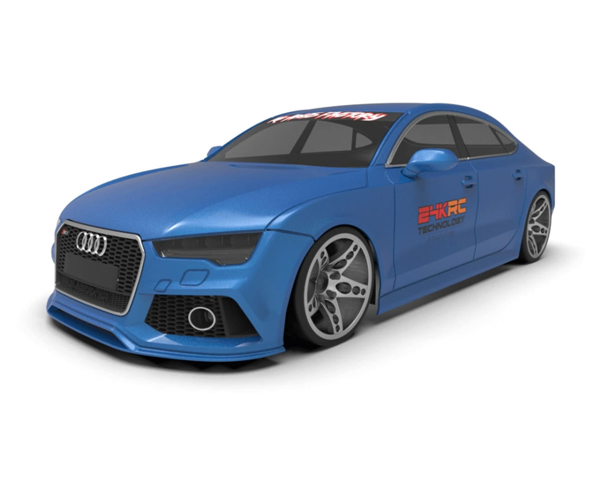 TAF RC 24K TAF19000 Technology 1/10 2013 Audi RS7 Sportback Drift Body (Clear) (257mm Wheelbase)