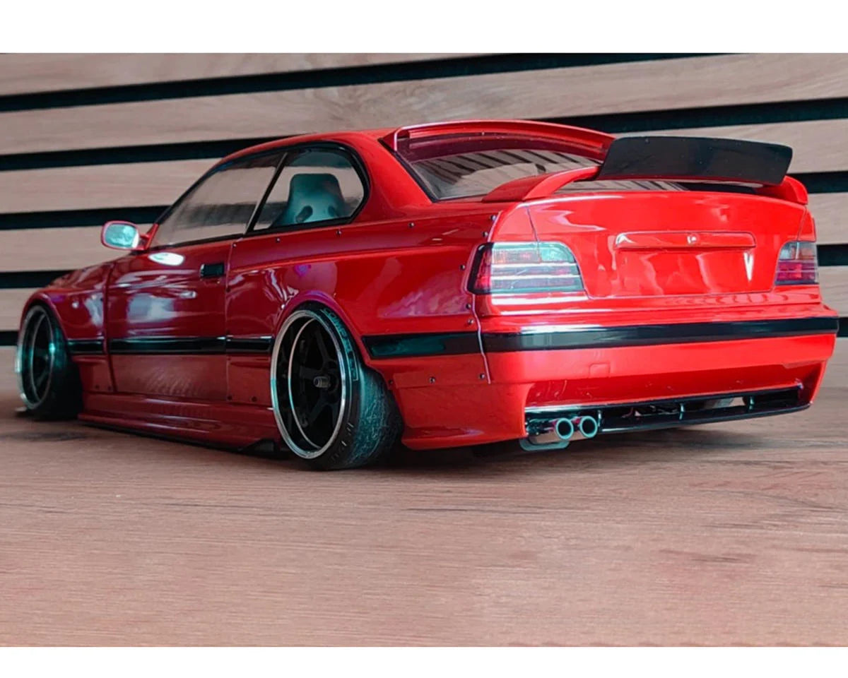 24K RC Technology TAF21001 1/10 BMW GR Works E36 M3 Drift Body (Clear) (260mm Wheelbase)