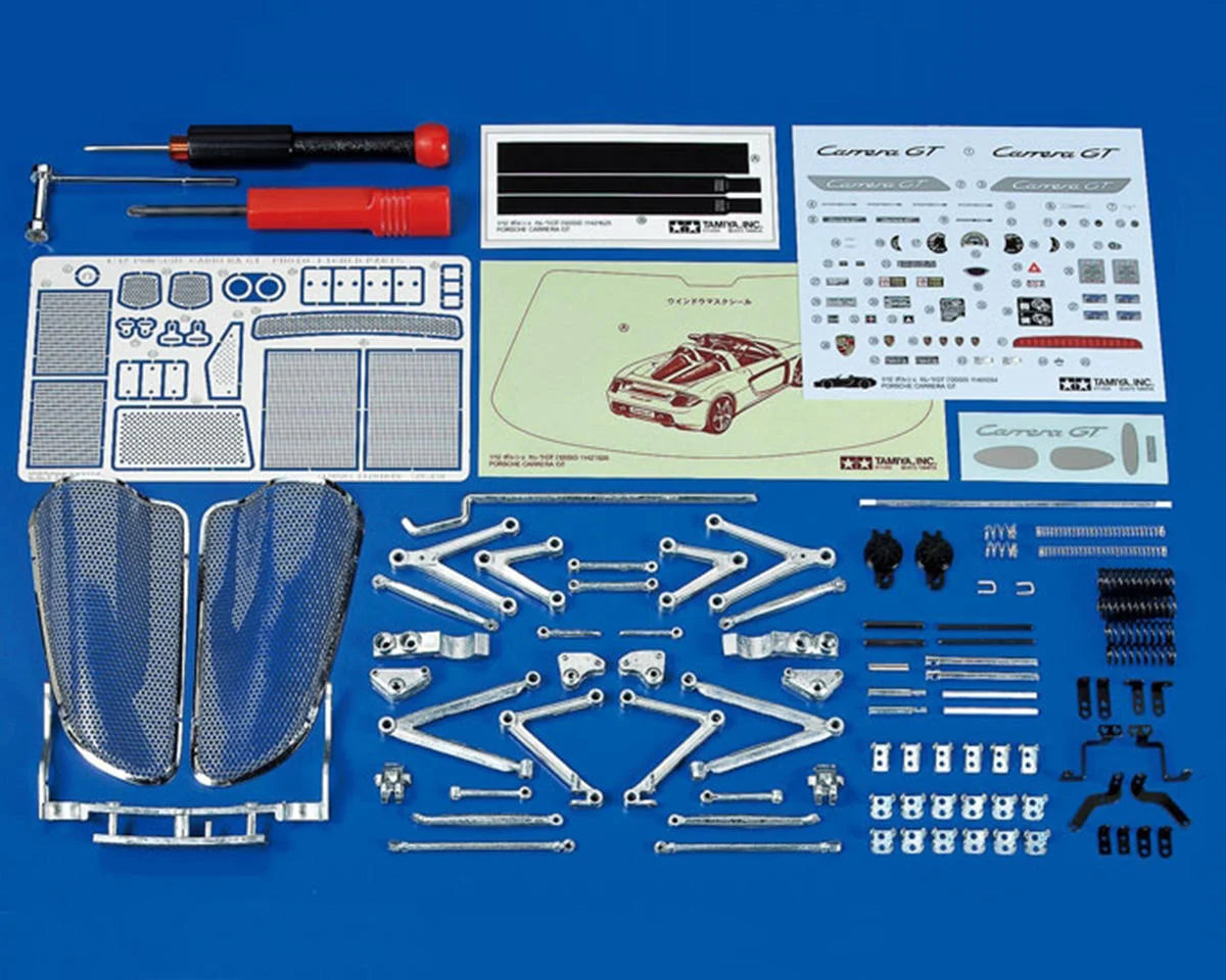 Tamiya TAM12050 1/12 Porsche Carrera GT Premium Model Kit