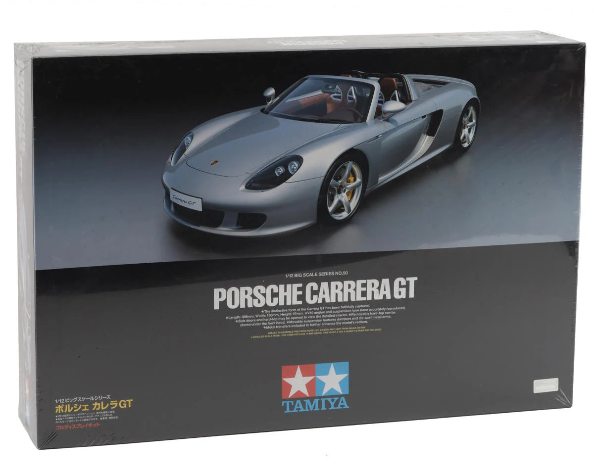 Tamiya TAM12050 1/12 Porsche Carrera GT Premium Model Kit