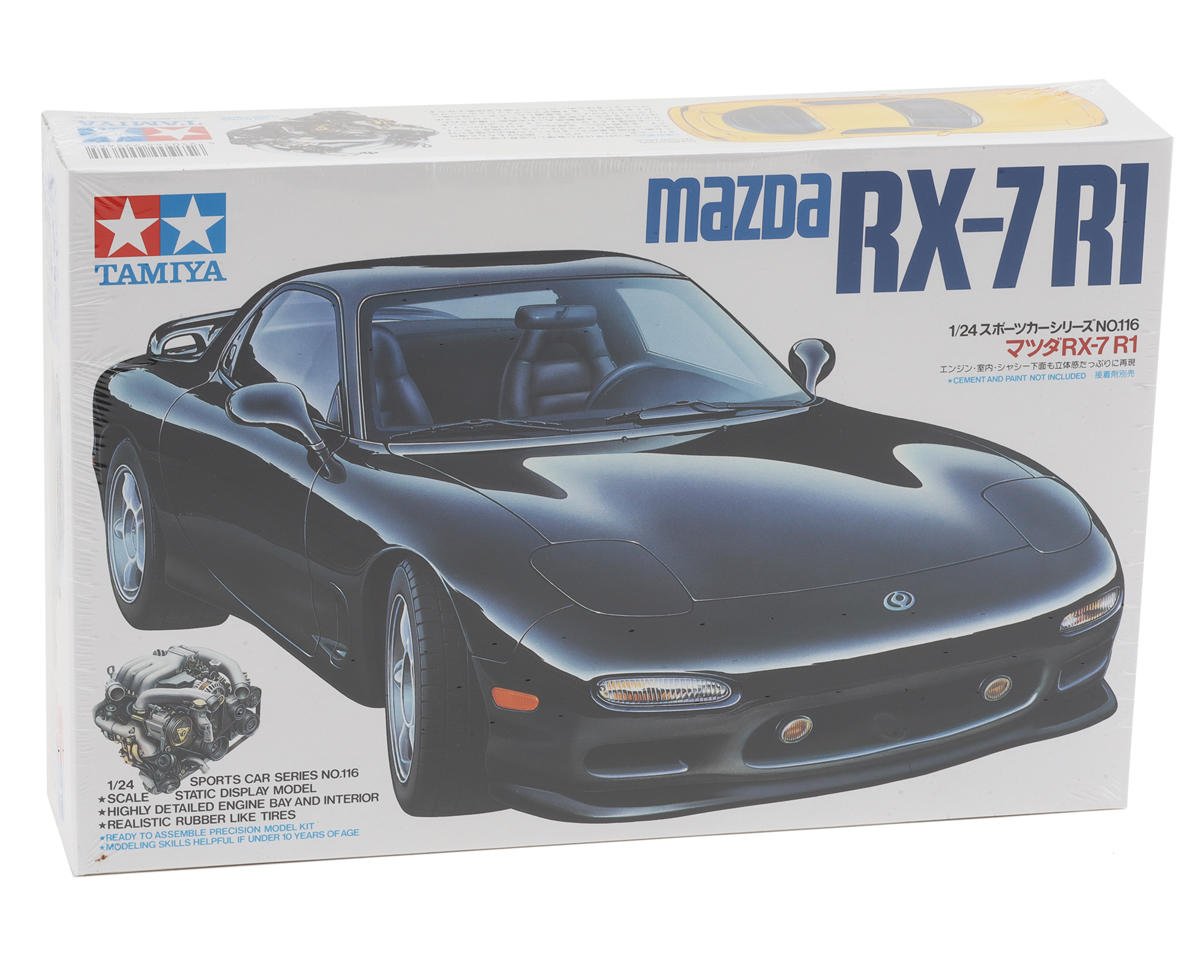 Tamiya TAM24116 1/24 Mazda RX-7 R1 Model Model Kit