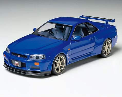 Tamiya TAM24210  1/24 Nissan Skyline GT-R V-spec (R34) Plastic Model Kit