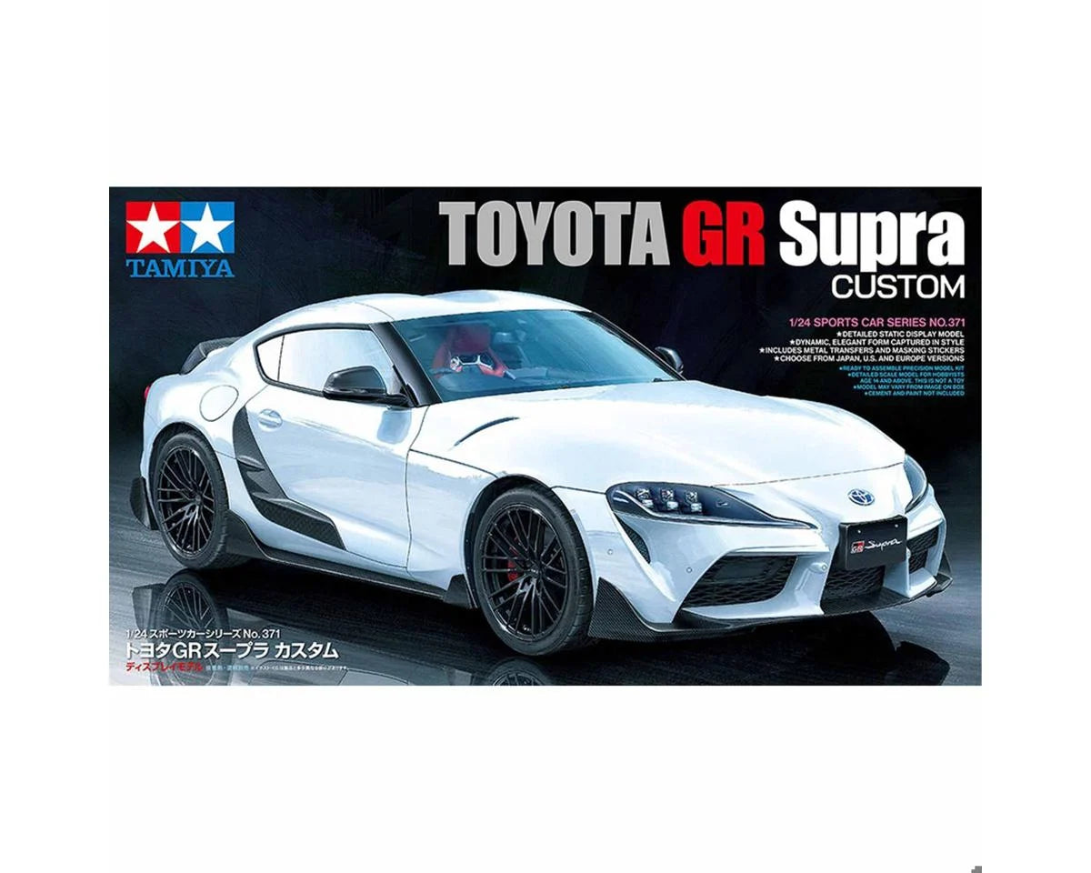 Tamiya TAM24371 1/24 Toyota GR Supra Custom Plastic Model Kit