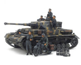 Tamiya TAM25209 1/35 German Tank Panzerkampfwagen IV Ausf.G Early Production Model Kit w/Motorcycle (Limited Edition)
