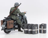 Tamiya TAM25209 1/35 German Tank Panzerkampfwagen IV Ausf.G Early Production Model Kit w/Motorcycle (Limited Edition)
