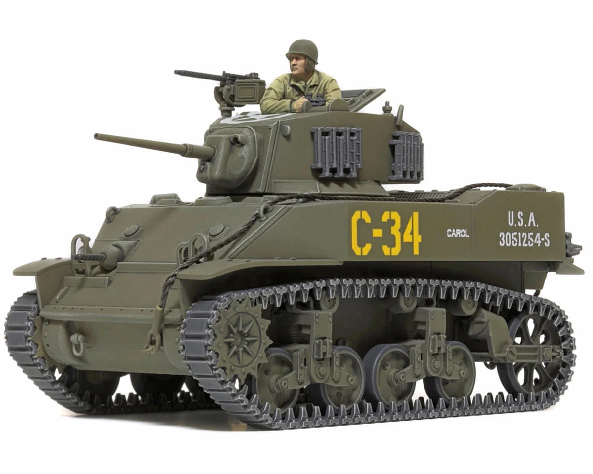Tamiya TAM32606 1/48 US light Tank M5A1 Stuart Plastic Model Kit