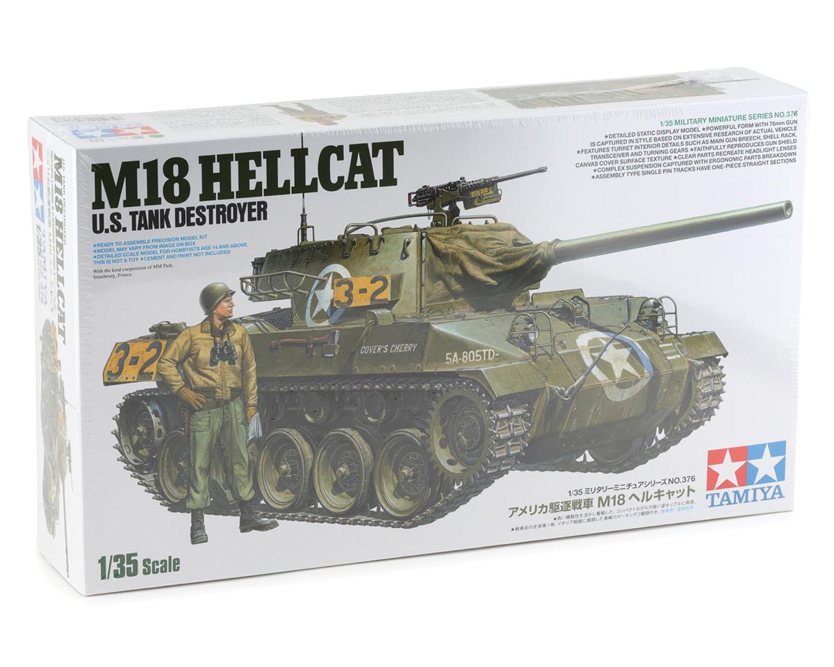 Tamiya TAM35376 1/35 US Tank Destroyer M18 Hellcat Model Tank Kit