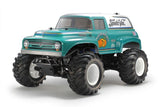 Tamiya 47497 RC Squash Van, GF-02 Green/White Painted Body
