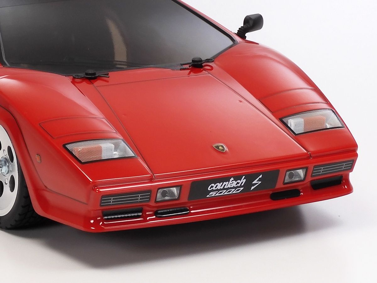 Tamiya TAM47527 1/10 RC Lamborghini Countach 5000S (TT-02)