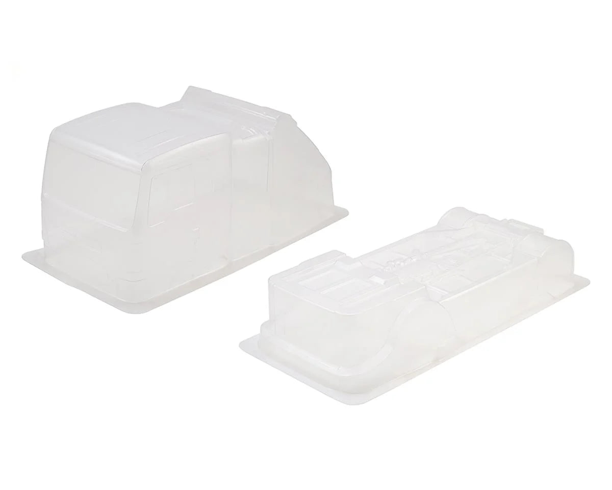 Tamiya Team TAM51606 Hahn Racing MAN TGS Semi Truck Body Set (Clear)