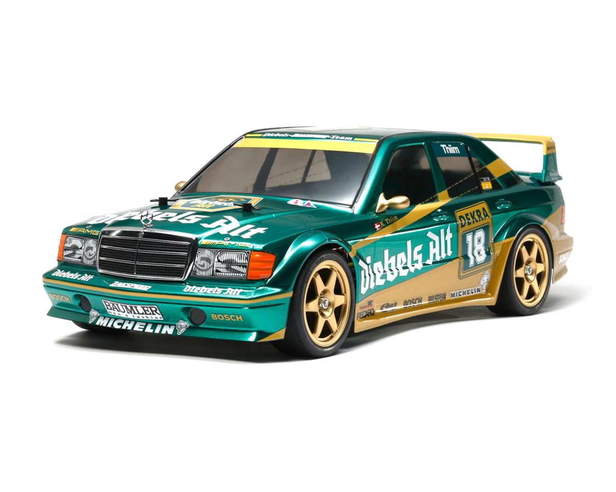 Tamiya TAM58638-60A Mercedes 190E 2.5-16 EvoII Diebels-Alt 1/10 4WD Electric Touring Car Kit (TT-01E)