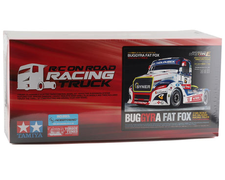 Tamiya 58661-60A Buggyra Fat Fox 1/14 4WD Kit semi-camion sur route