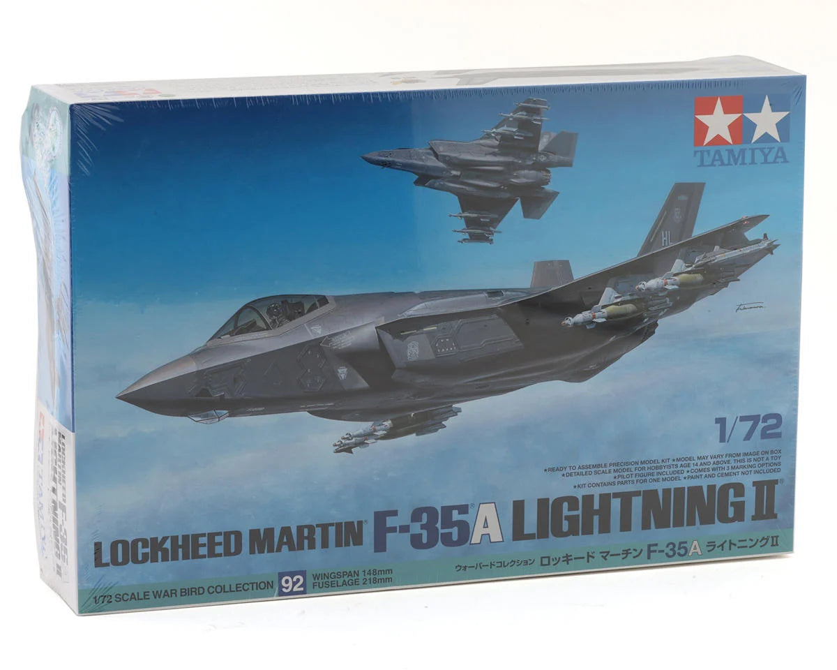 Tamiya TAM60792 1/72 Lockheed Martin F-35A Lightning II Model Kit